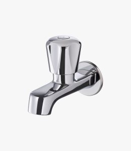 Wall Mount Chrome Vessel Faucet - Bed